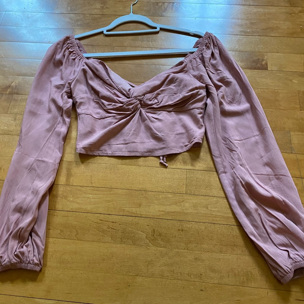 Princess Polly Lottie Miss. Pink blouse. Size XS.